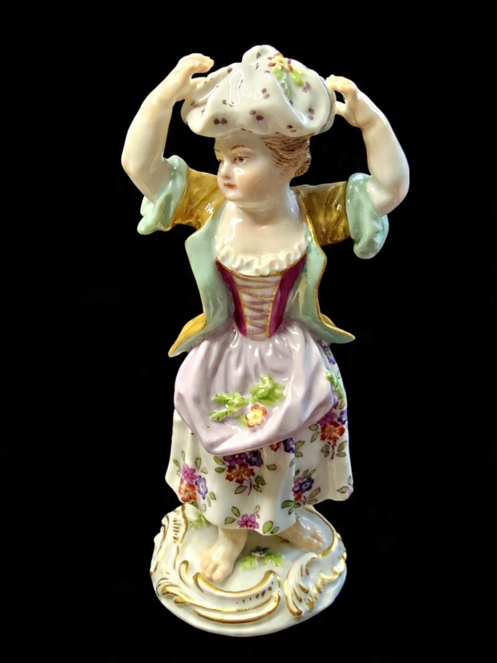 Meissen Porcelain Figurine of Garden Child